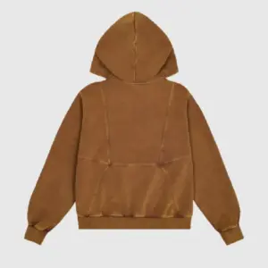 CARSICKO CYBE PULLOVER HOODIE WASHED BROWN