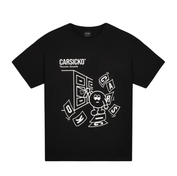 CARSICKO LOCKERS T-SHIRT BLACK