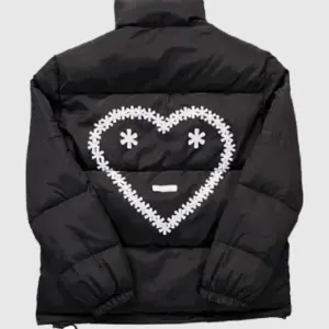 Carsicko Logo Puffer Jacket – (BLACK)