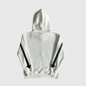 Carsicko Love Spread Full Zip Hoodie White