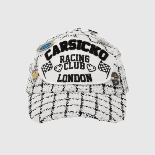 Carsicko Racing Club White Cap Carsicko Racing Club White Cap